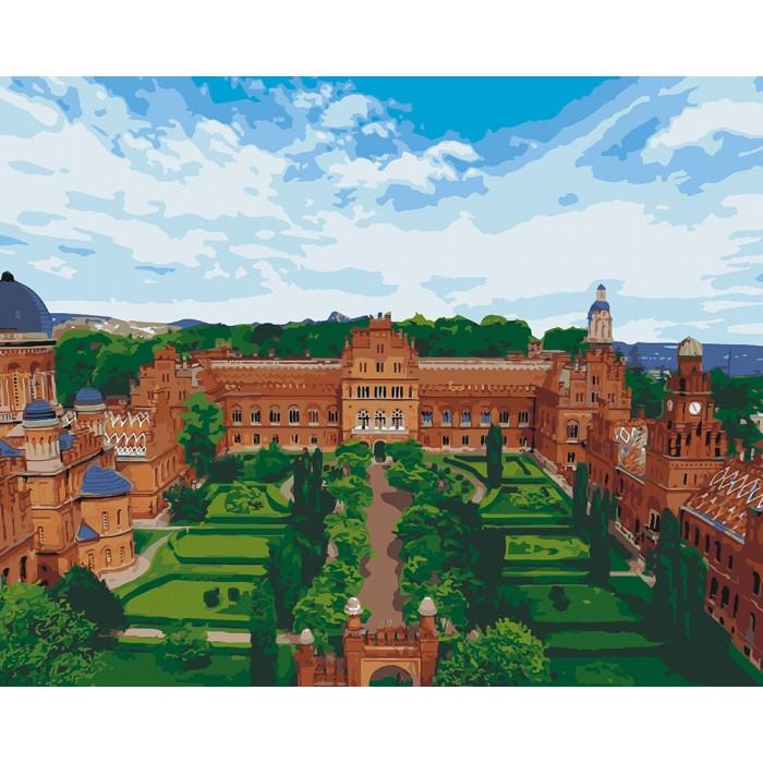 Картина по номерам Идейка Украинский Хогвартс 40x50 см (skl-КНО3563)