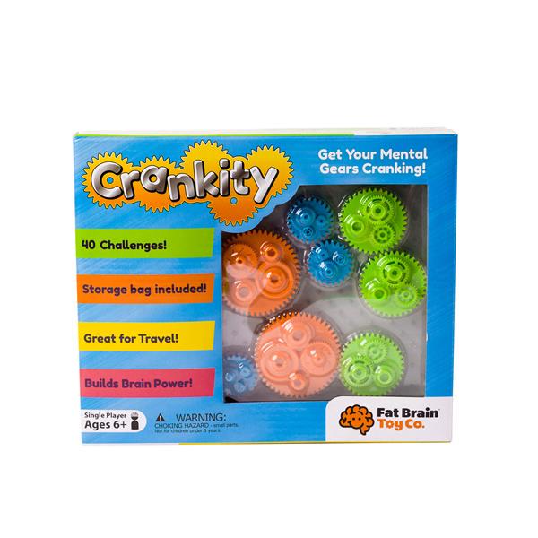 Головоломка шестерёнки Fat Brain Toys Crankity (F140ML) - фото 2 Головоломка шестерёнки Fat Brain Toys Crankity (F140ML) - фото 2