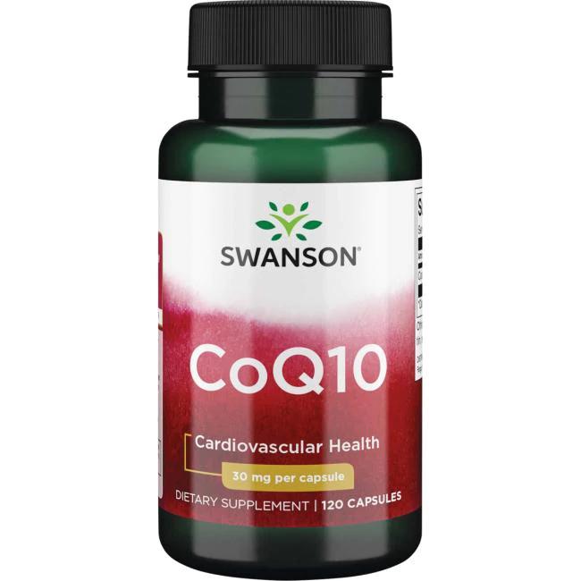 Натуральная добавка Swanson CoQ10 30 мг 120 капс. (7240)