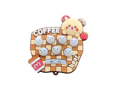 Іграшка-брелок Pop It №11 Ведмедь електронна інтерактивна (PIT-11-00) - фото 3