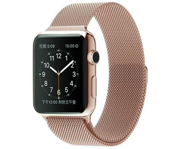 Ремешок металлический Milanese Magnetic Hoco WA03 для Apple Watch 1-8 38/40/41 мм Rose Gold Ремешок металлический Milanese Magnetic Hoco WA03 для Apple Watch 1-8 38/40/41 мм Rose Gold