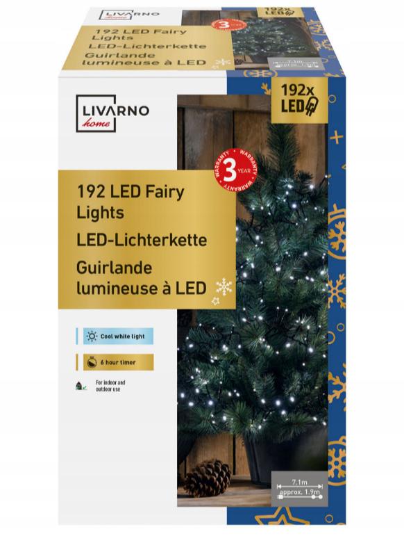 Гірлянда світлодіодна Livarno Home 192 LED 7,1 м/таймер (P1-00311) - фото 2 Гірлянда світлодіодна Livarno Home 192 LED 7,1 м/таймер (P1-00311) - фото 2