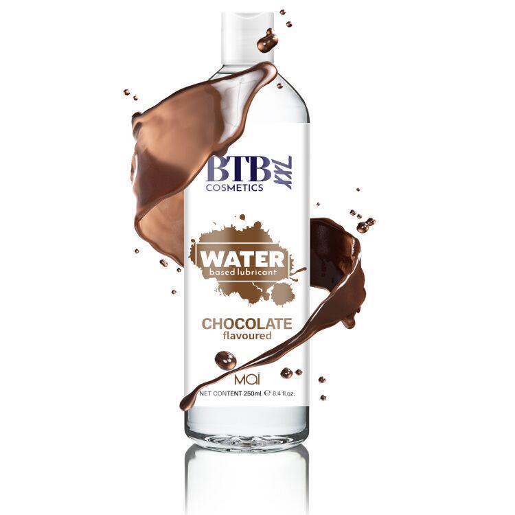 Мастило на водній основі BTB FLAVORED CHOCOLAT з ароматом шоколаду 250 мл - фото 3