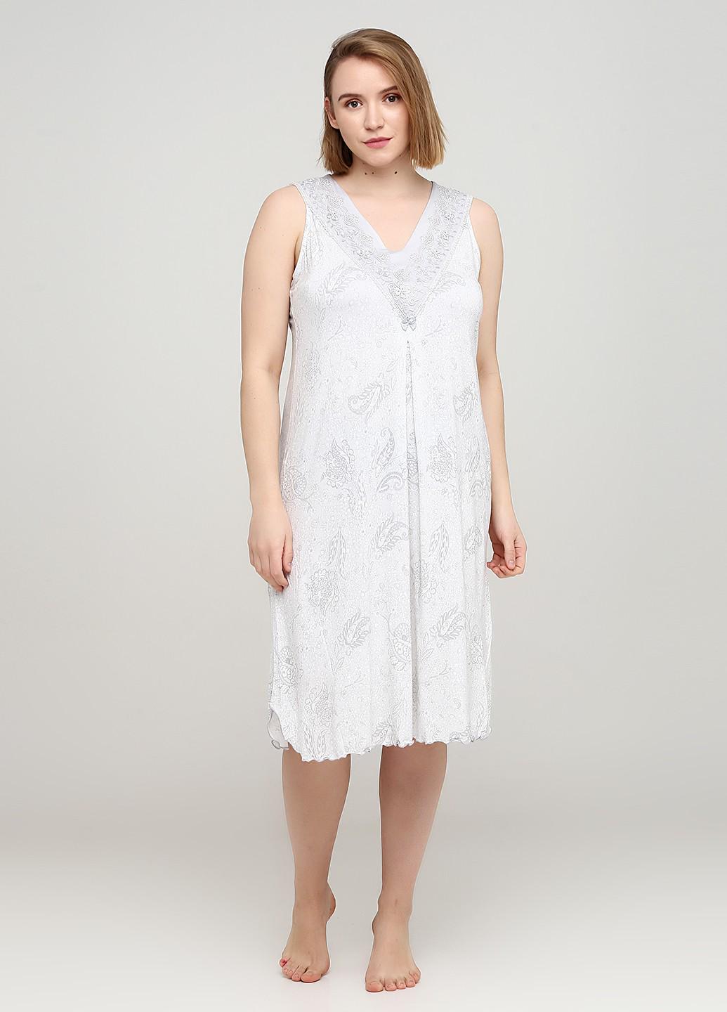 Ночная рубашка женская Cotpark 2XL Серый (10547-42)