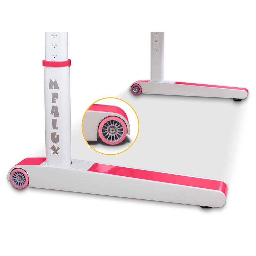 Парта трансформер школьная эргономичная Mealux Sherwood Energy Белый/Розовый (BD-830 W/PN Energy) - фото 12 Парта трансформер школьная эргономичная Mealux Sherwood Energy Белый/Розовый (BD-830 W/PN Energy) - фото 12