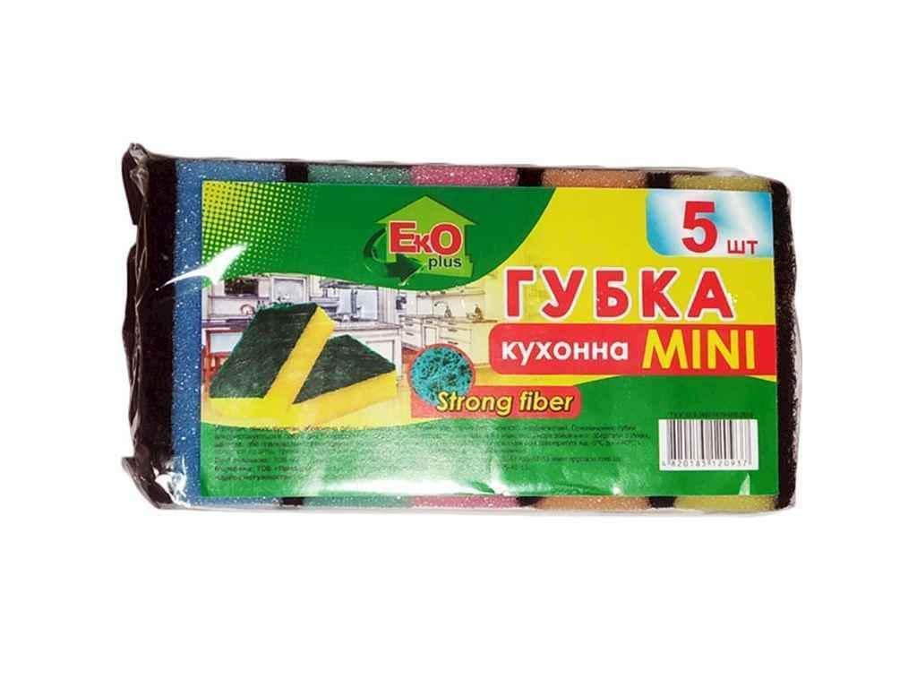 Губки кухонні EKO PLUS MIDI 5 шт. (878990) Губки кухонні EKO PLUS MIDI 5 шт. (878990)