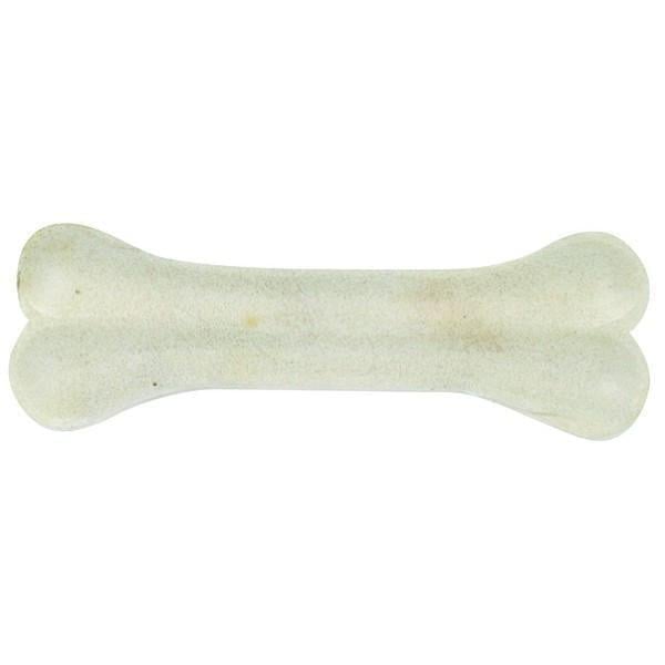 Лакомство для собак TatraPet Baff Кость из пресованной говяжьей кожи 12 см 40 г Белый (2145164740)