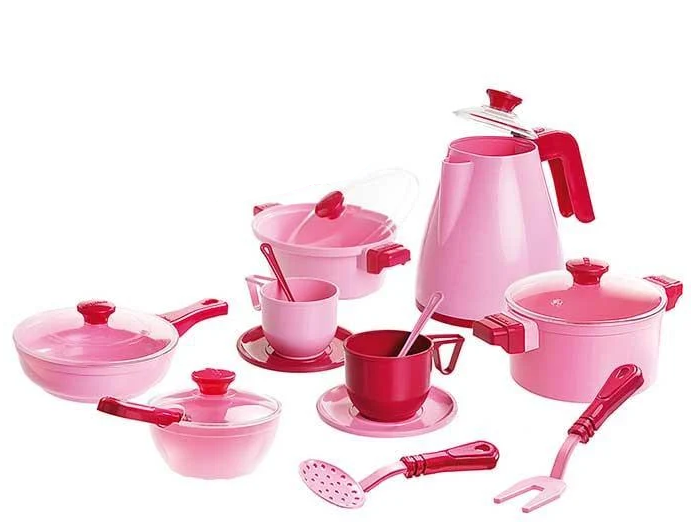 Детский игровой набор ЮНИКА Cooking Set 23 пр. Розовый (IG-173-N-665)