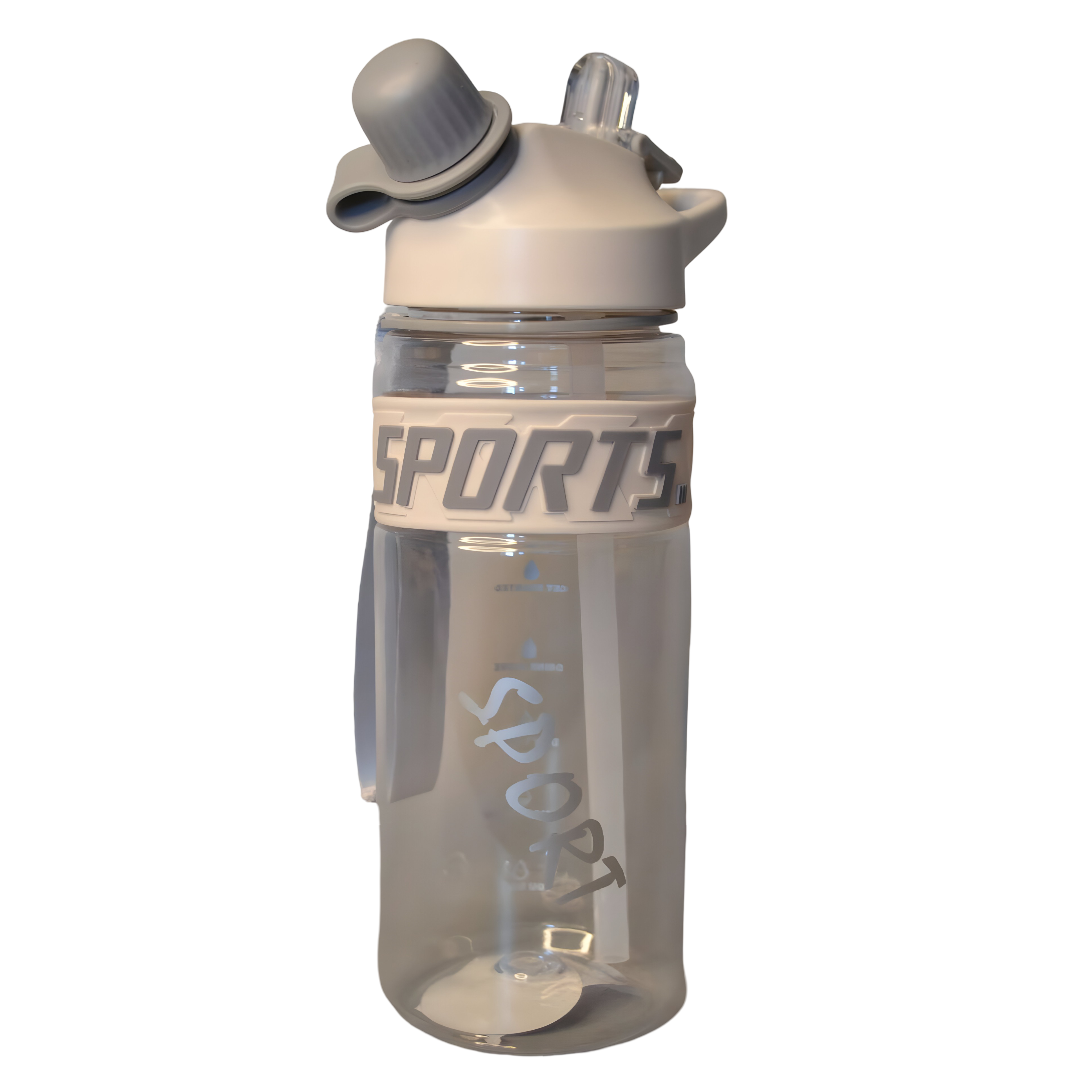Спортивная бутылка для воды на 700 мл Серый (MRA-25-66) - фото 1