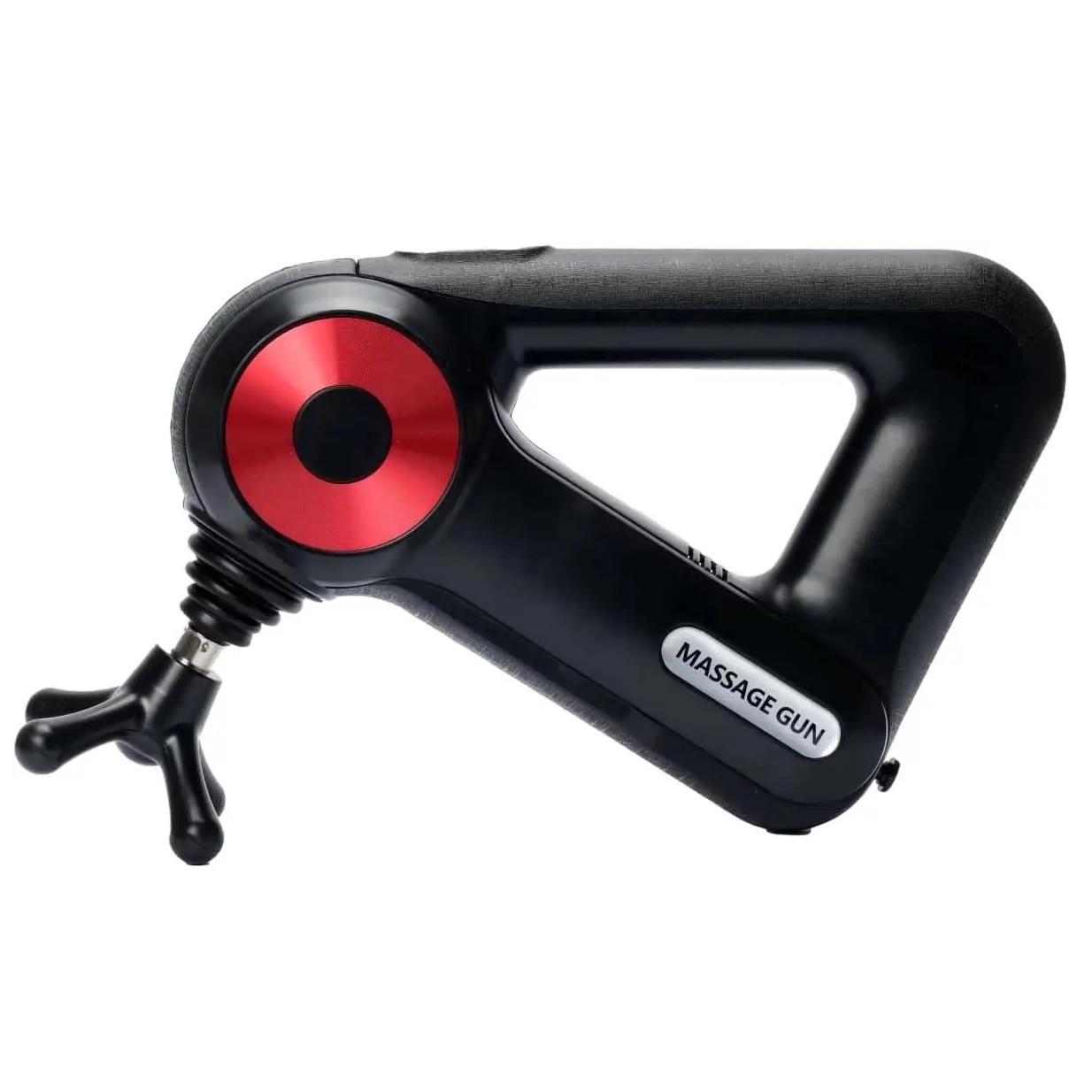 Масажер для м'язів ручний RIAS Massage Gun SL-8891 9 насадок Black (3_04092) - фото 3