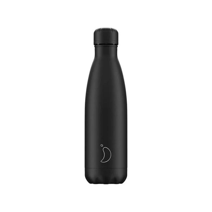 Бутылка вакуумная Chillys Monochrome All Black 0,5 л Черный (2547532)