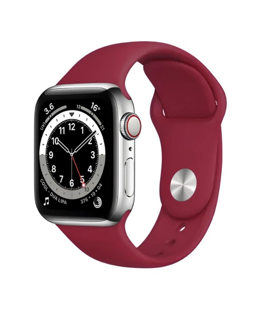Ремінець CASE LAB Silicone Sport for Apple Watch 42/44/45/49 мм Rose Red (м00227) Ремінець CASE LAB Silicone Sport for Apple Watch 42/44/45/49 мм Rose Red (м00227)