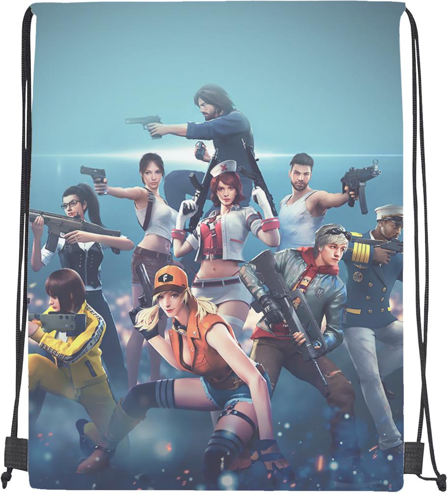Мішок спортивний Free Fire (20301127)