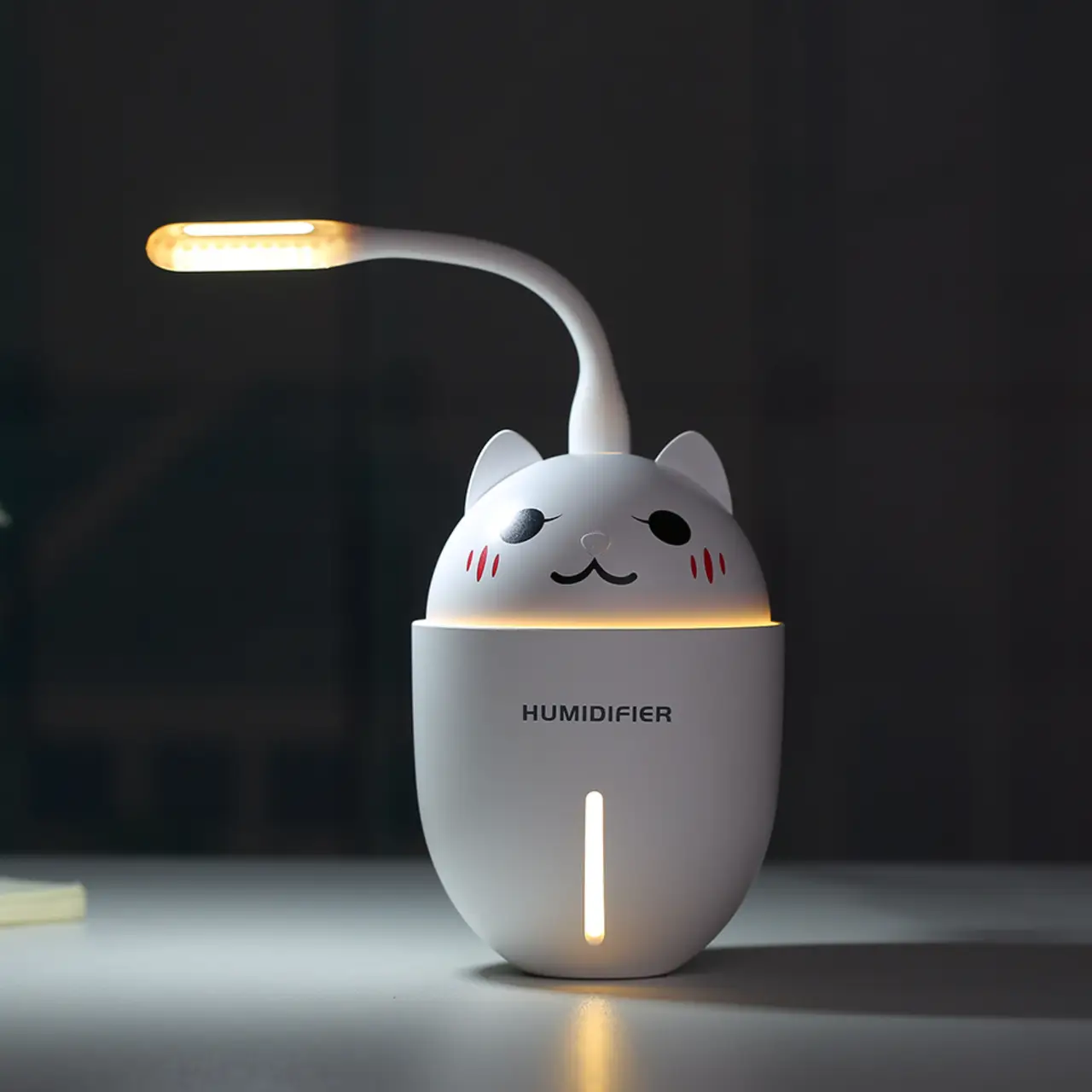 Зволожувач повітря Humidifier Котик із USB ультразвуковий 320 мл (00386) - фото 6