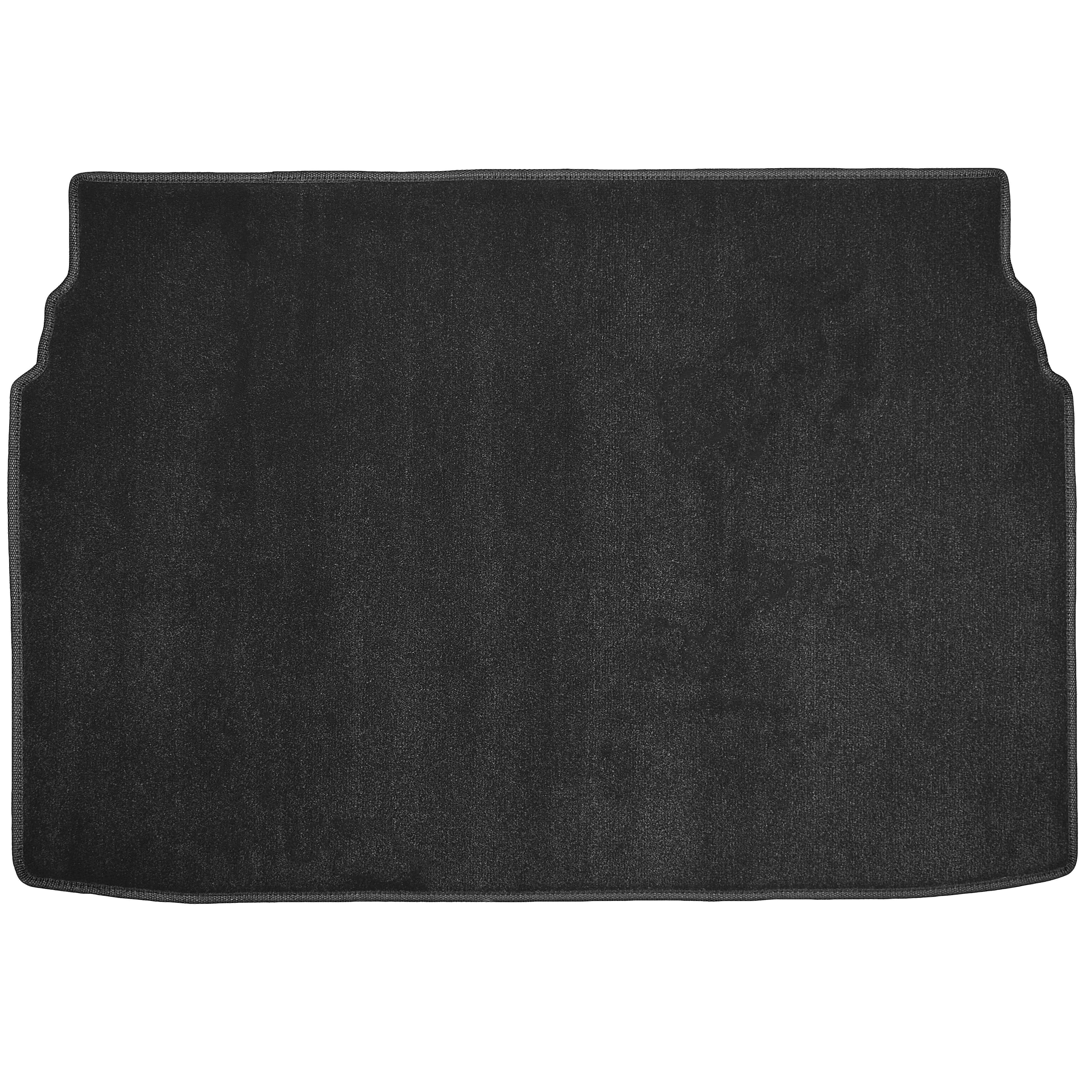 Коврик в багажник Optimal для Opel Crossland X с 2017 верхняя полка текстильный Черный