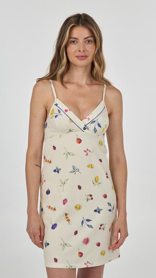 Рубашка женская Ellen Fruity DELIGHT ldk 118/18/04 S Молочный