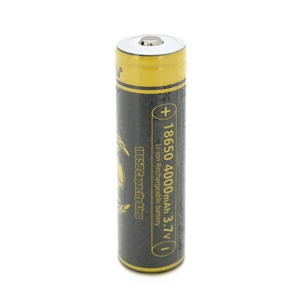Акумулятор 18650 Li-Ion LiitoKala King-4000-JT 4000 mAh 3,7V Black/Yellow (38666)