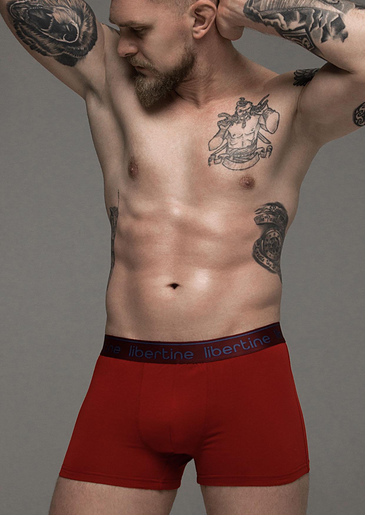 Труси чоловічі Libertine 16339 №1122 3XL Червоний (4821122163397)