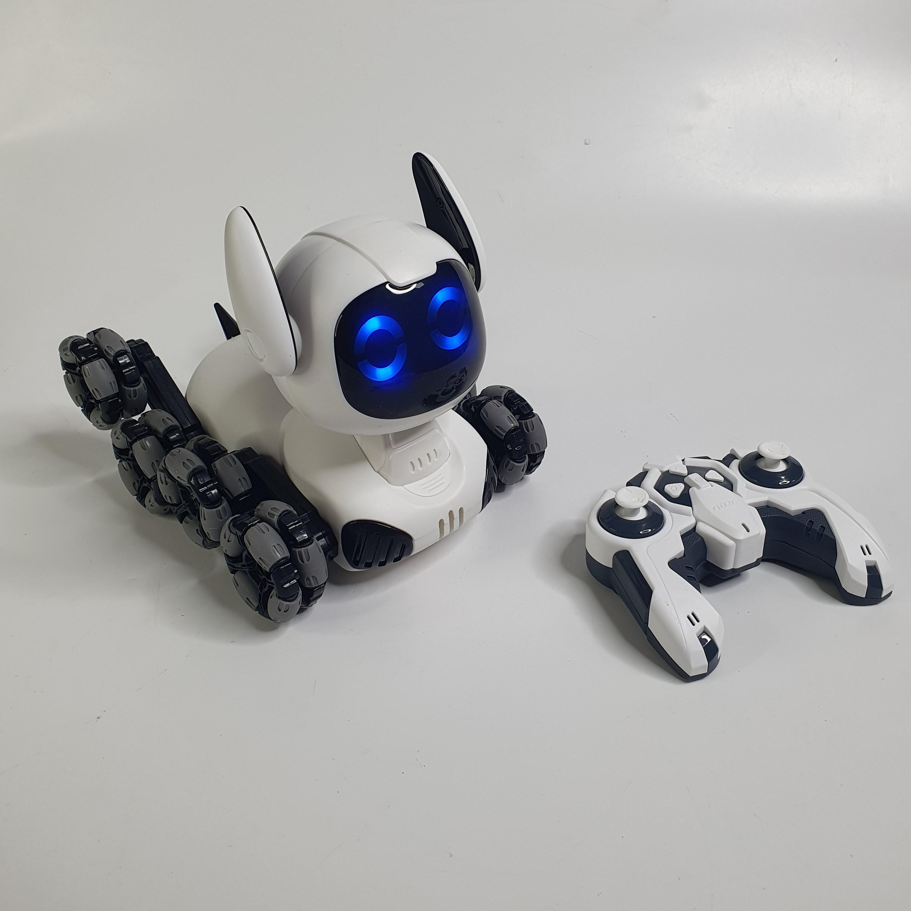 Интерактивная игрушка детская TOOBY робот-собака для развития детей с пультом управления (4D-Y9)