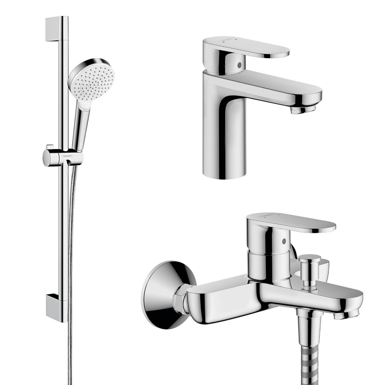 Набор смесителей для ванны Hansgrohe VERNIS BLEND 71550111 Хром (125243)