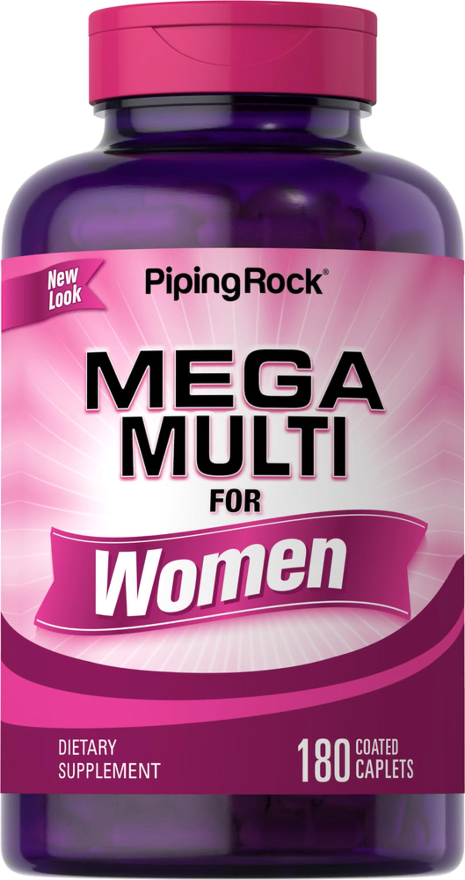 Комплекс вітамінно-мінеральний Piping Rock Woman's Mega Multi для жінок 180 капс. (00000037367) Комплекс вітамінно-мінеральний Piping Rock Woman's Mega Multi для жінок 180 капс. (00000037367)