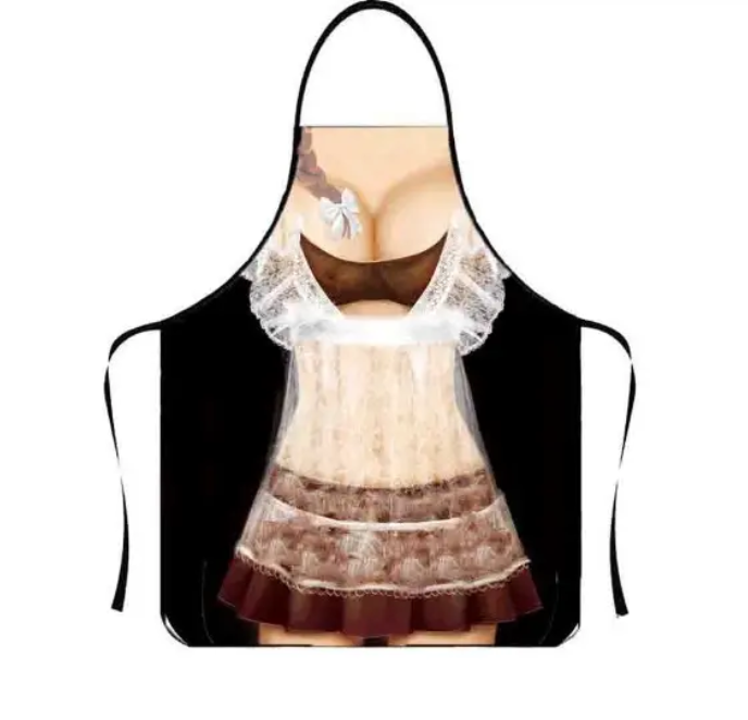 Фартук с приколом женский Школьница 75х60 см Разноцветный (49993) Фартук с приколом женский Школьница 75х60 см Разноцветный (49993)