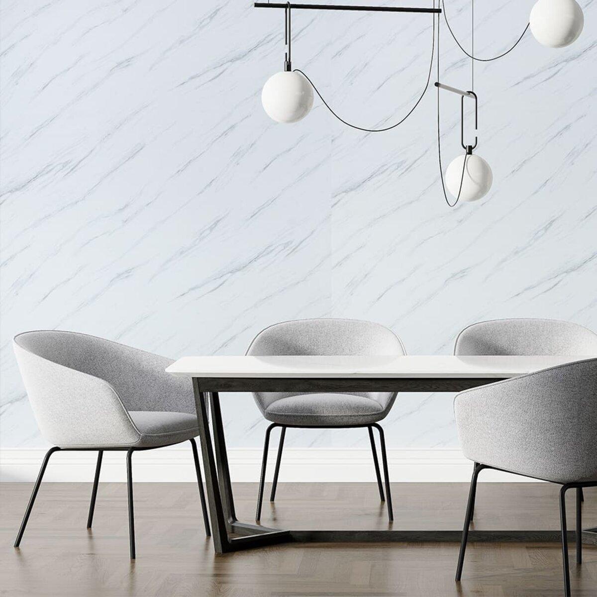 Плита декоративна ПВХ 1,22 м х2,44 м х3 мм Грецький Білий мармур (SW-00001402) - фото 7 Плита декоративна ПВХ 1,22 м х2,44 м х3 мм Грецький Білий мармур (SW-00001402) - фото 7