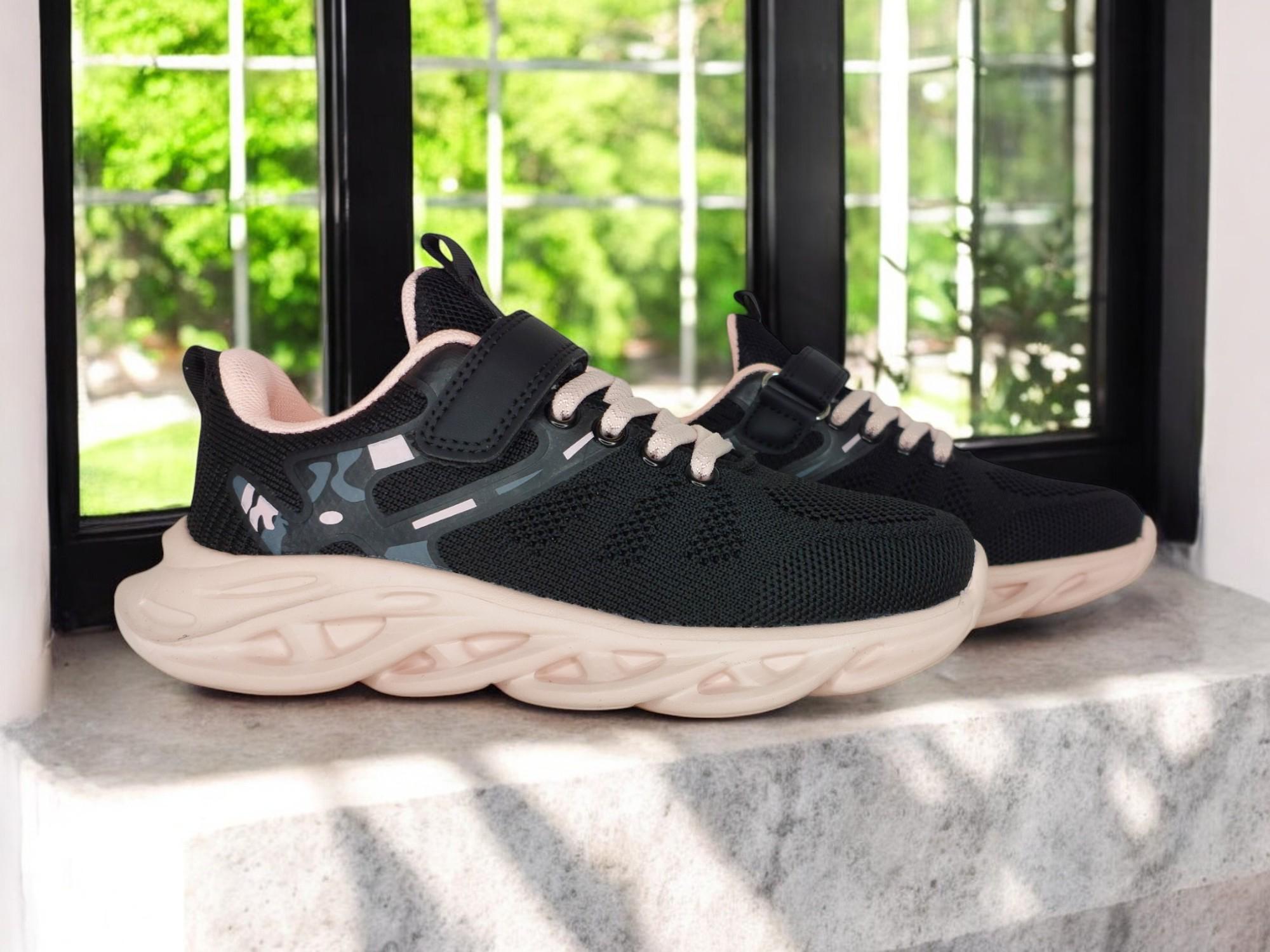 Кроссовки Clibee 382P р.35 Черно-розовый (25199474)