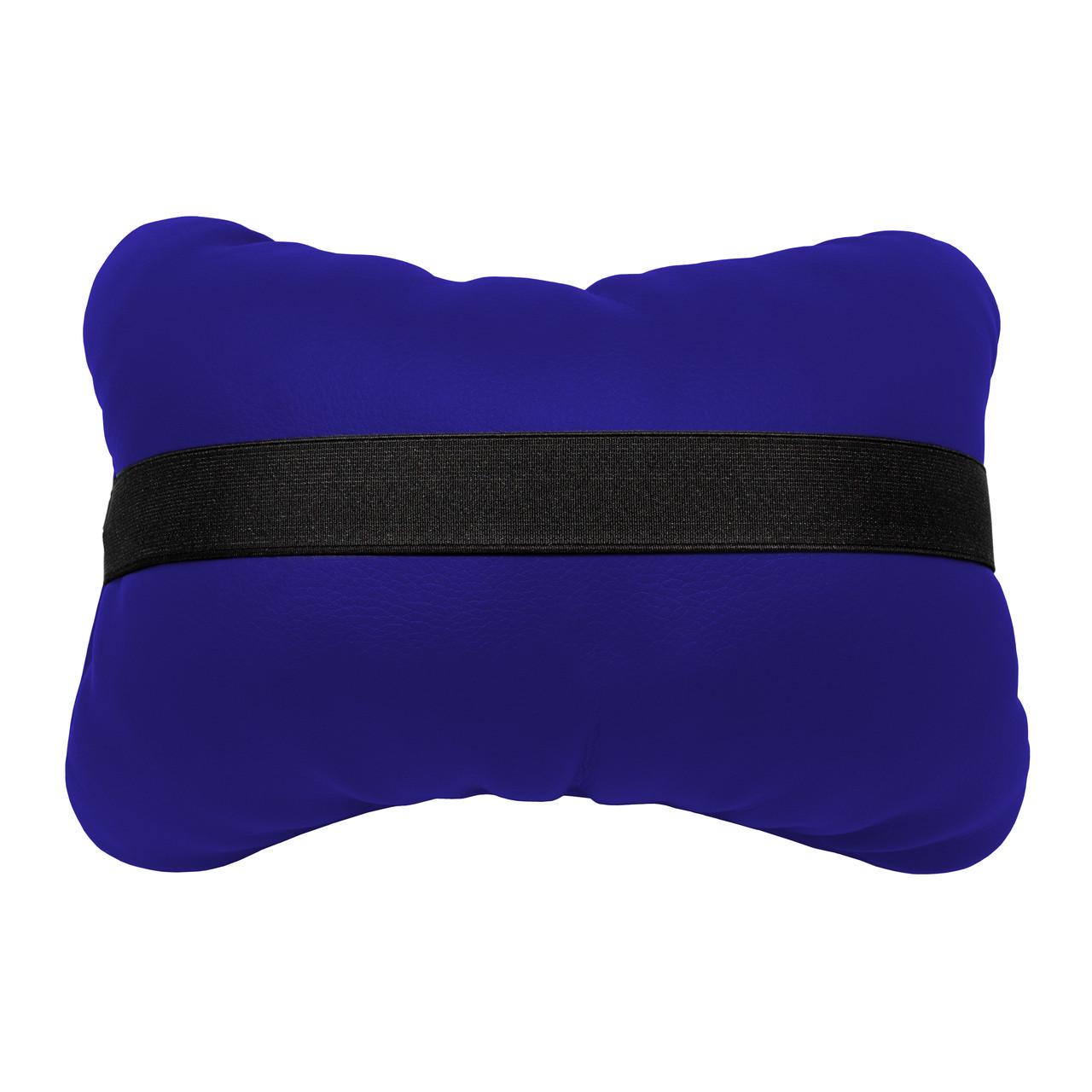 Подушка автомобильная Avtolife Герб для шеи из экокожи Желто-синий (AVT-LYEDBLU-36) - фото 2 Подушка автомобильная Avtolife Герб для шеи из экокожи Желто-синий (AVT-LYEDBLU-36) - фото 2