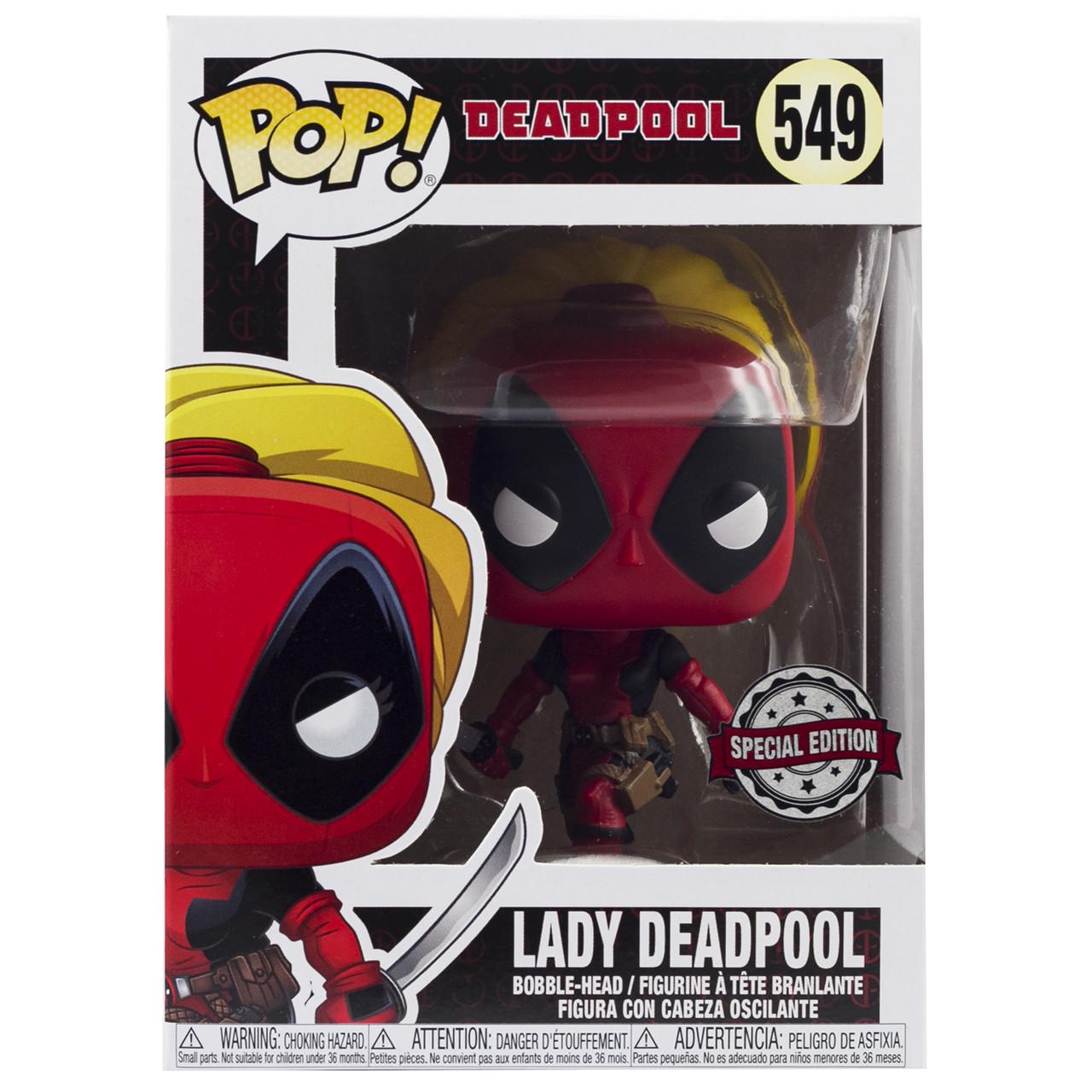 Колекційна фігурка Funko POP! Bobble Marvel Lady Deadpool