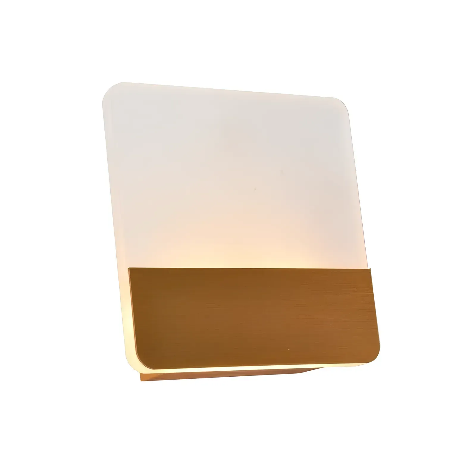 Настенное LED-бра Sirius с деревянными элементами 3000K IP20 8887 7W Бело-золотой (28687363)