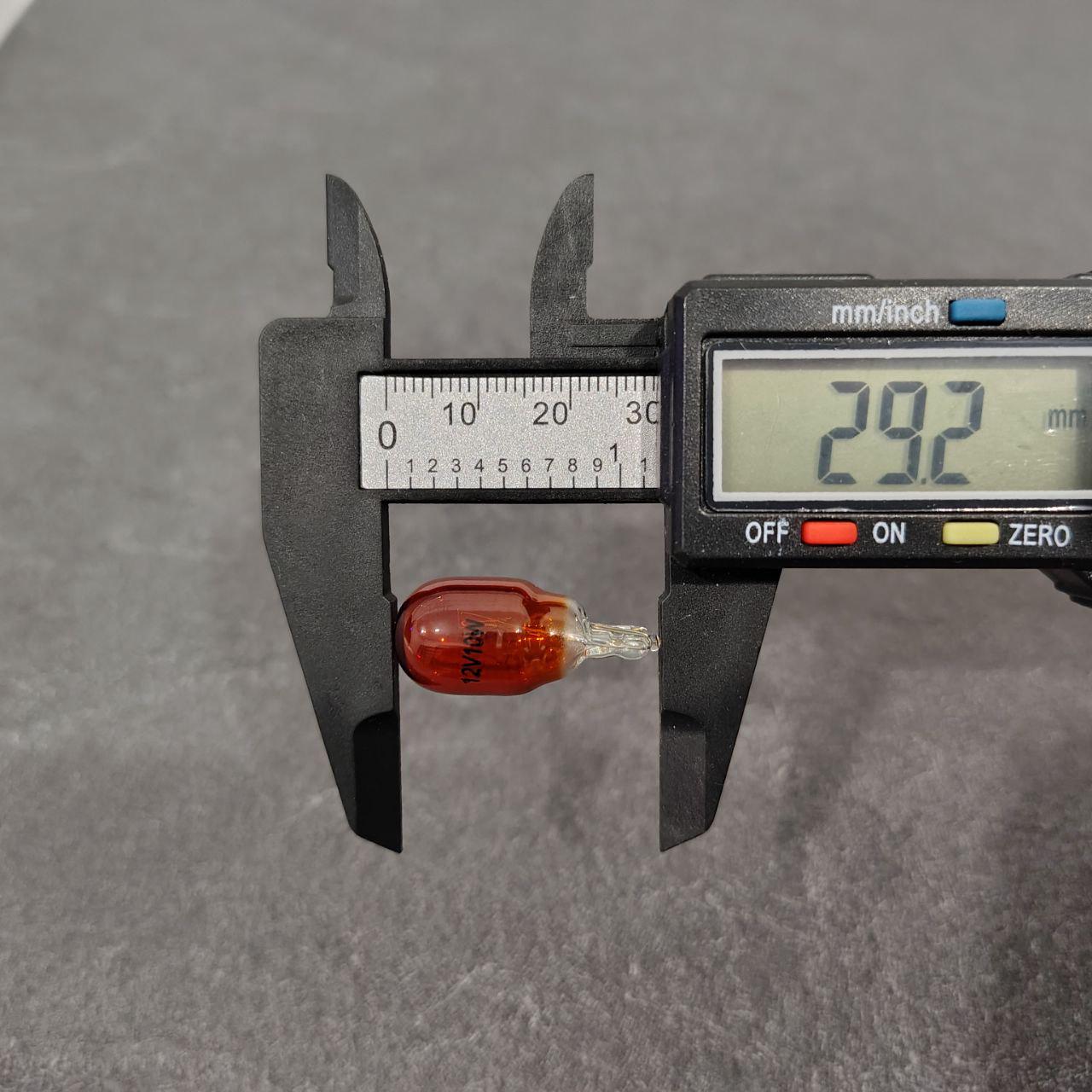 Автолампа T13 WY10W W2,1x9,5d 12V 10W Янтарный (648STORE3) - фото 2