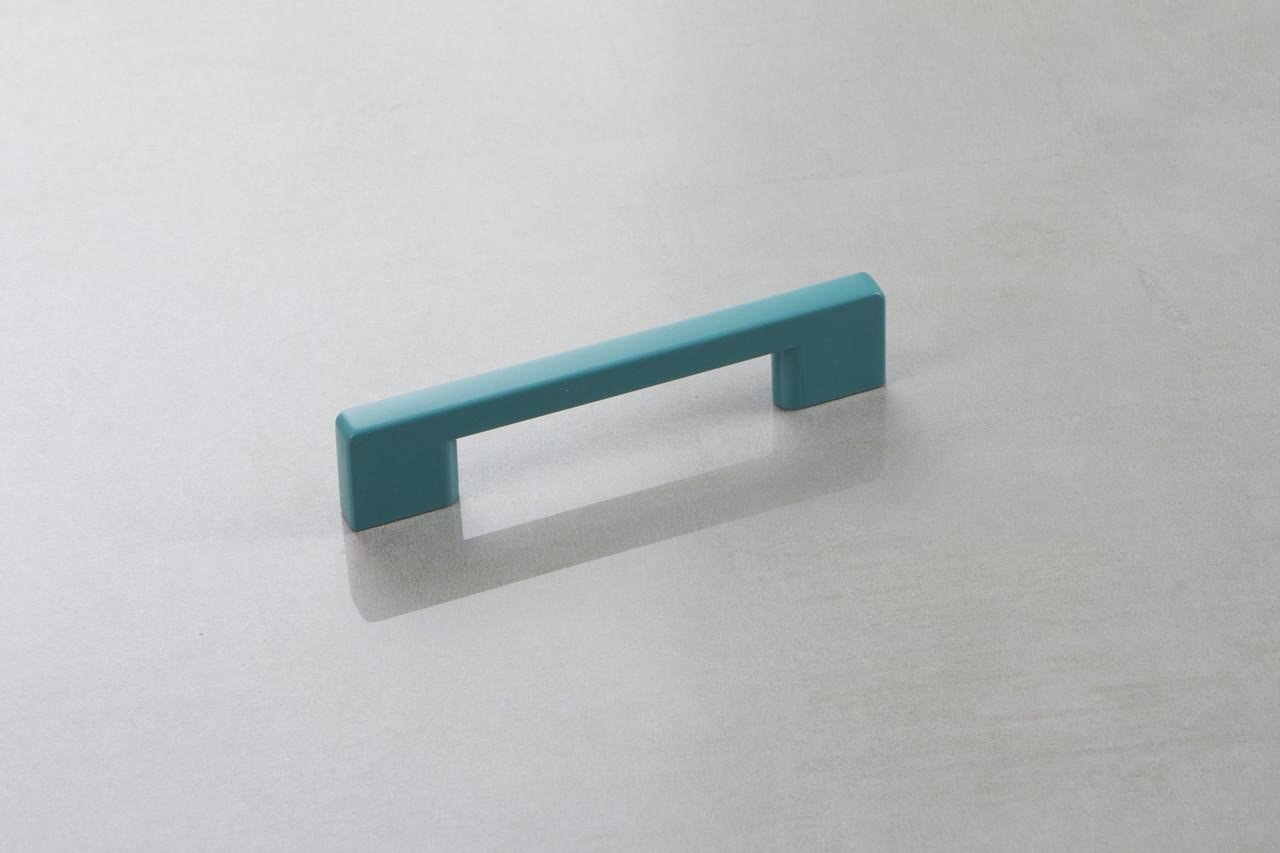 Мебельная ручка Poliplast РП-22/96 Бирюзовый глянцевый (16361)