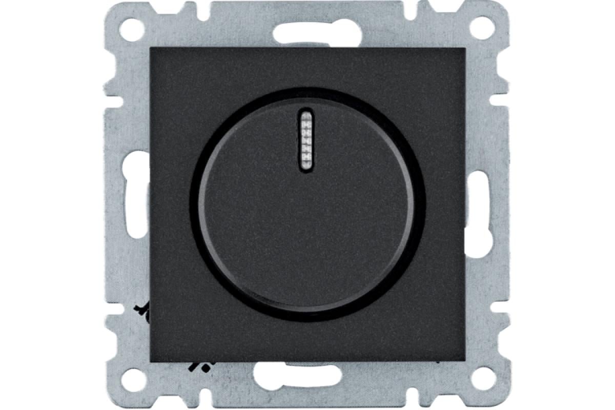 ᐉ Светорегулятор поворотный Hager Lumina-2 WL4013 10 А 60-600 Вт 230 В ...