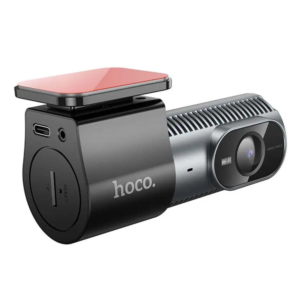 Видеорегистратор автомобильный Hoco DV13 Screenless 200 mAh HD 1280x720 Iron Grey (6942007644167)
