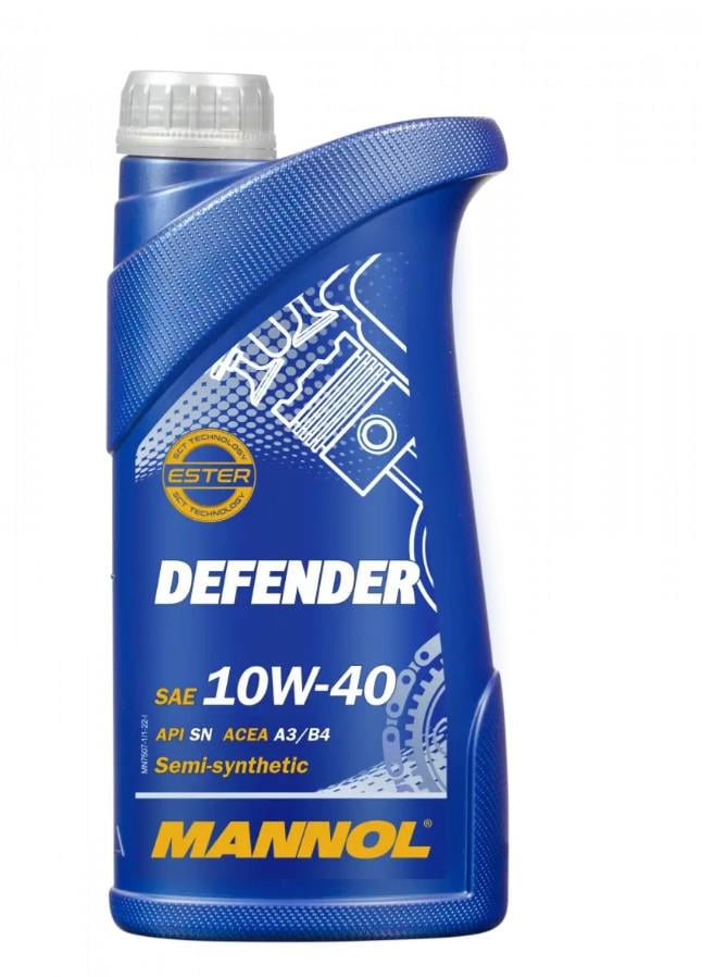 Моторное масло Mannol Defender 10w40 1 л SN