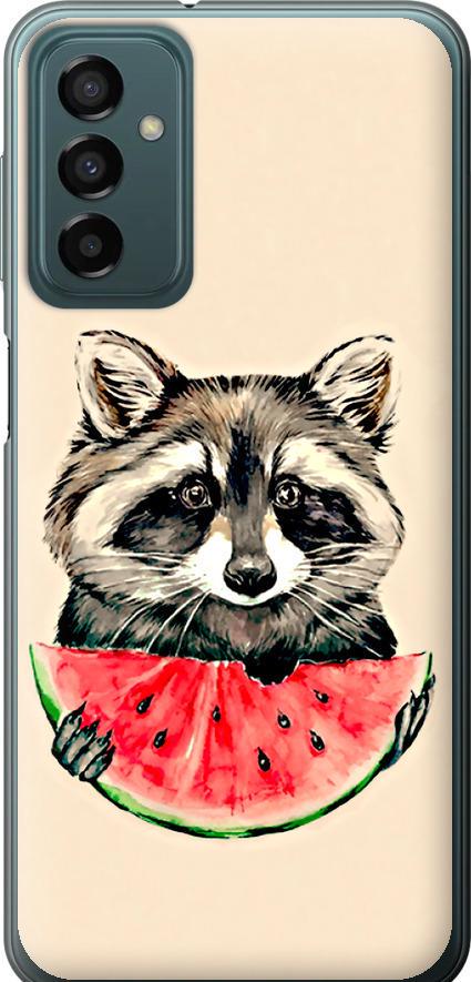 Чехол на Samsung Galaxy M13 M135 Енотик с арбузом (4605u-2765-42517)