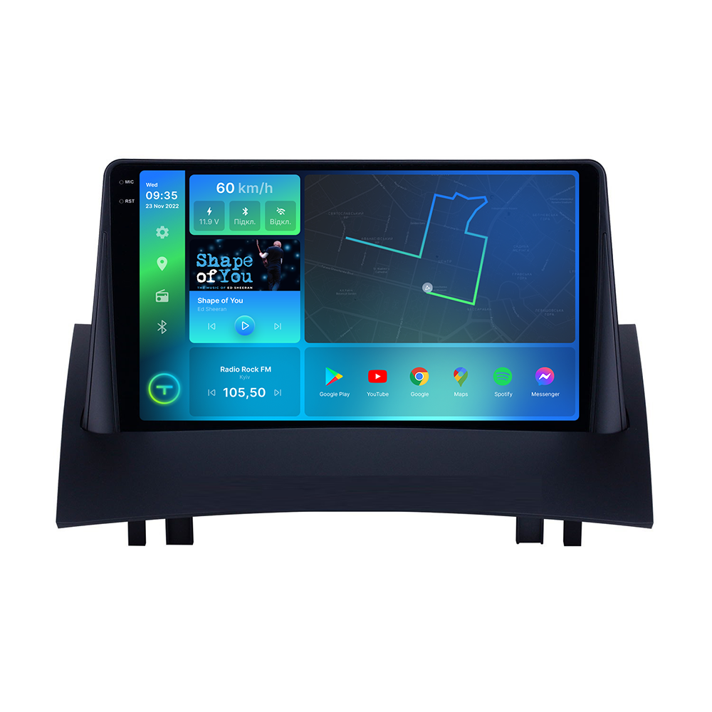 ᐉ Магнитола штатная Torssen F9232 2K Renault Megane 2 4G Carplay DSP