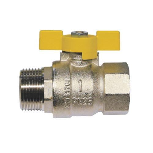 Кран шаровой газовый IVR 3/4" ЗВ (A15207А)