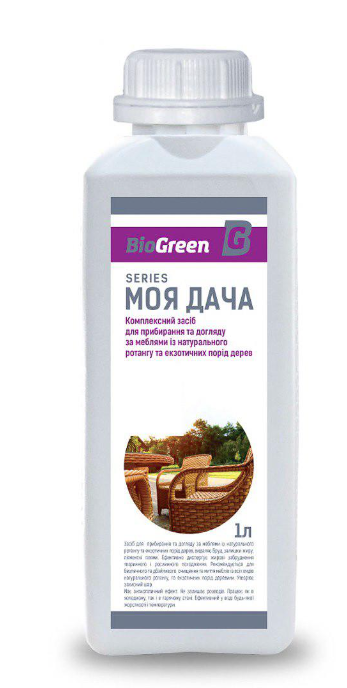 Комплексное средство Bioclean для уборки и ухода за мебелью из натурального ротанга и экзотических пород деревьев 1 л (18727666)