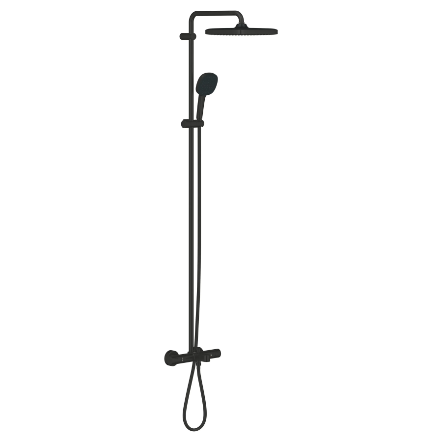 Душевая система с термостатом настенная Grohe Tempesta System 250 Cube Chrome (266912431)