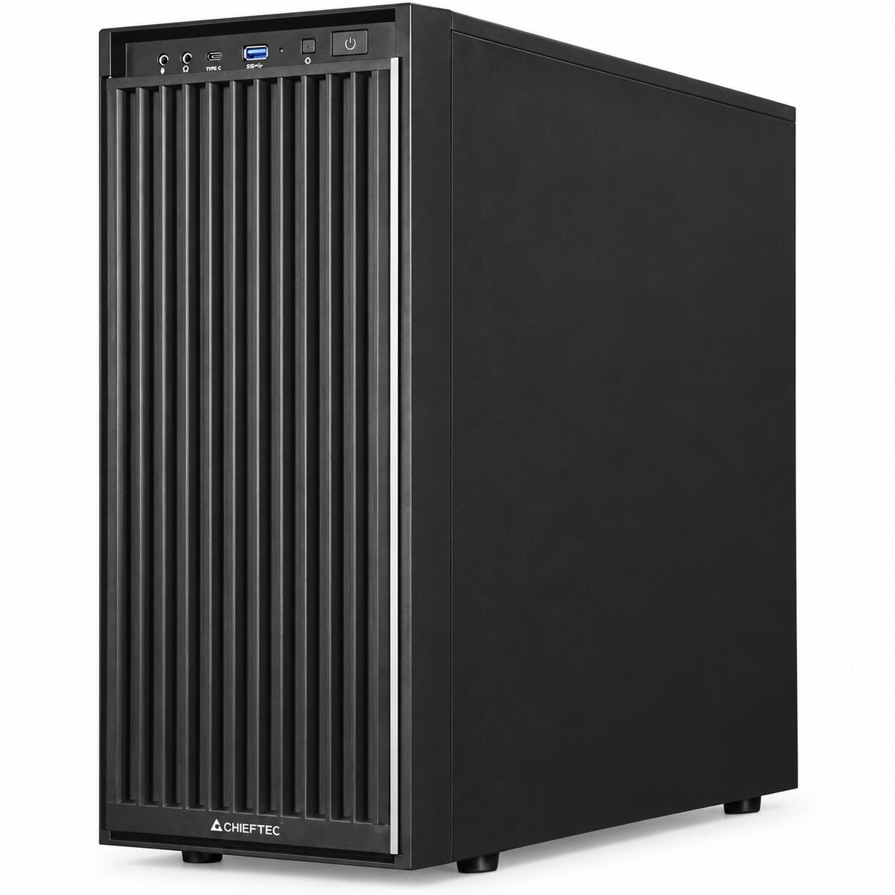 Корпус для компьютера Chieftec UNI Midi-Tower ATX PSU Black (BW-01B-OP)