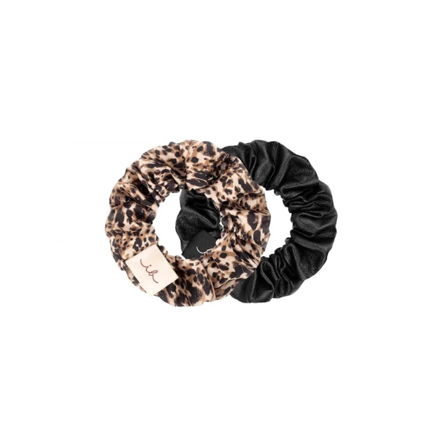 Резинка-браслет для волосся Invisibobble SPRUNCHIE Slim PREMIUM LEO Is The New Black (4063528064141)