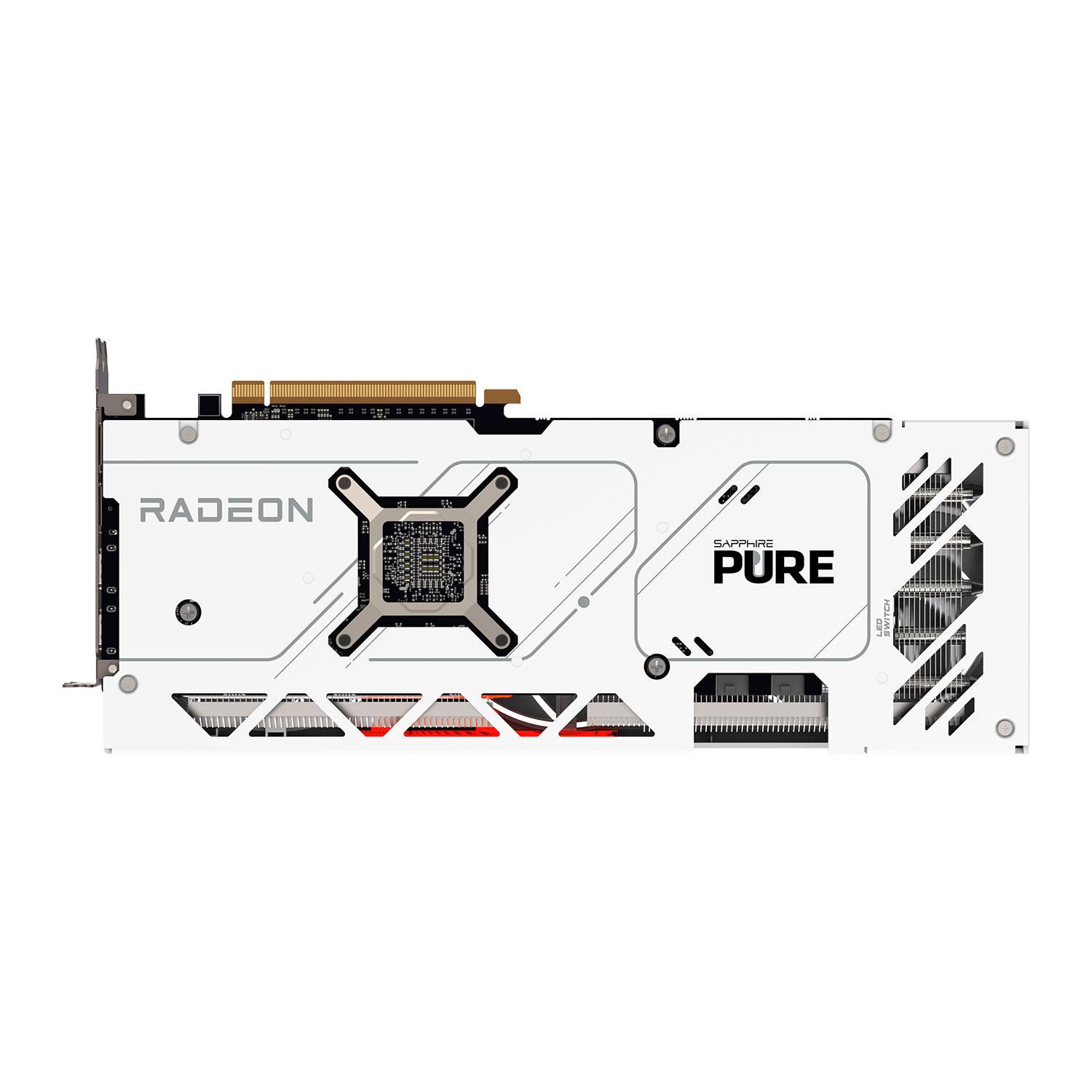 Видеокарта Sapphire AMD Radeon Rx7800xT PURE GAMING OC 16GB 11330-03-20G GDDR6 256 bit PCI-E 4,0x16 - фото 3