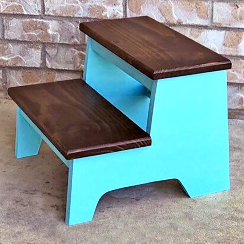 Скамейка-ступенька из дерева Джефер Ирис/Капучино (ССТ-00515209)