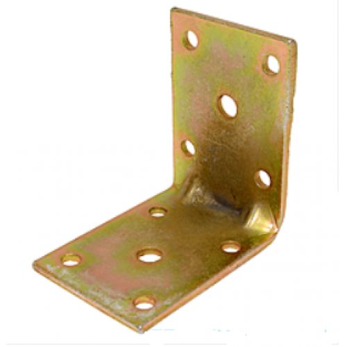 Меблевий кутник ХЗШП монтажний оцинкований 65x65x50 мм (713835)