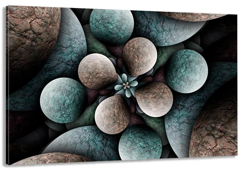 Картина на холсте в гостиную/спальню Цветок 60х100 см (MLP_193)