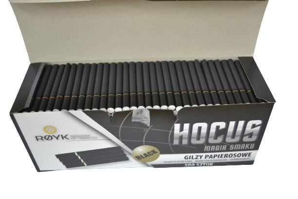 Гильзы для сигарет HOCUS BLACK 500 шт. Черный (8463545)