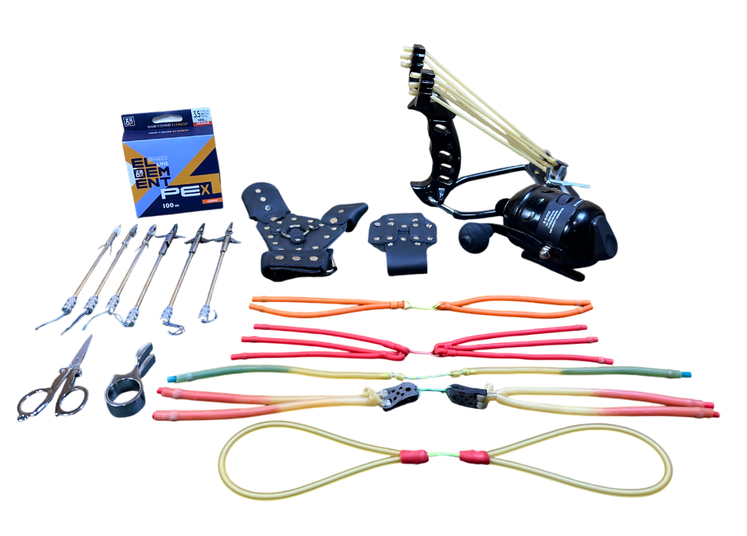 Комплект рогатка для риболовлі №2 SFU металева Black (sfu-nab-0002)