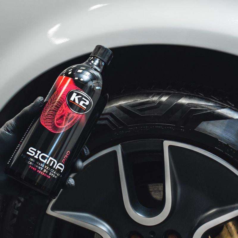 Засіб для полірування та догляду за шинами K2 Sigma Pro 1 л - фото 5 Засіб для полірування та догляду за шинами K2 Sigma Pro 1 л - фото 5